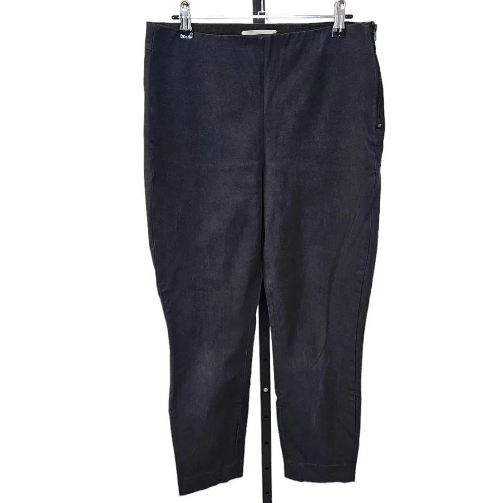 Everlane Womens Pull On Elasticzed Waist Pants Black Size 8